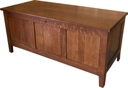 Amish Mission Flat-Top Cedar Chest